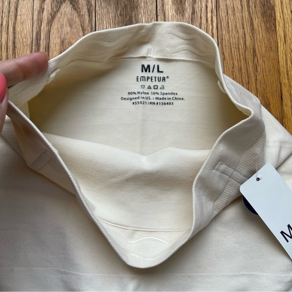 NEW Empetua High Waisted Shaper Short Nude Size Medium Large NWT - Picture 3 of 5